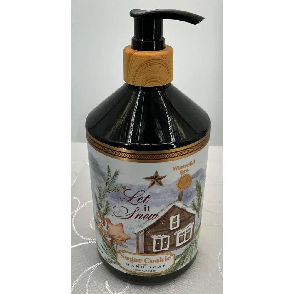 Winterfield & Co.‎ Sugar Cookie Hand Soap 21.5 Oz Festive Bottle